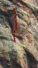 Red Arete Pitch 4